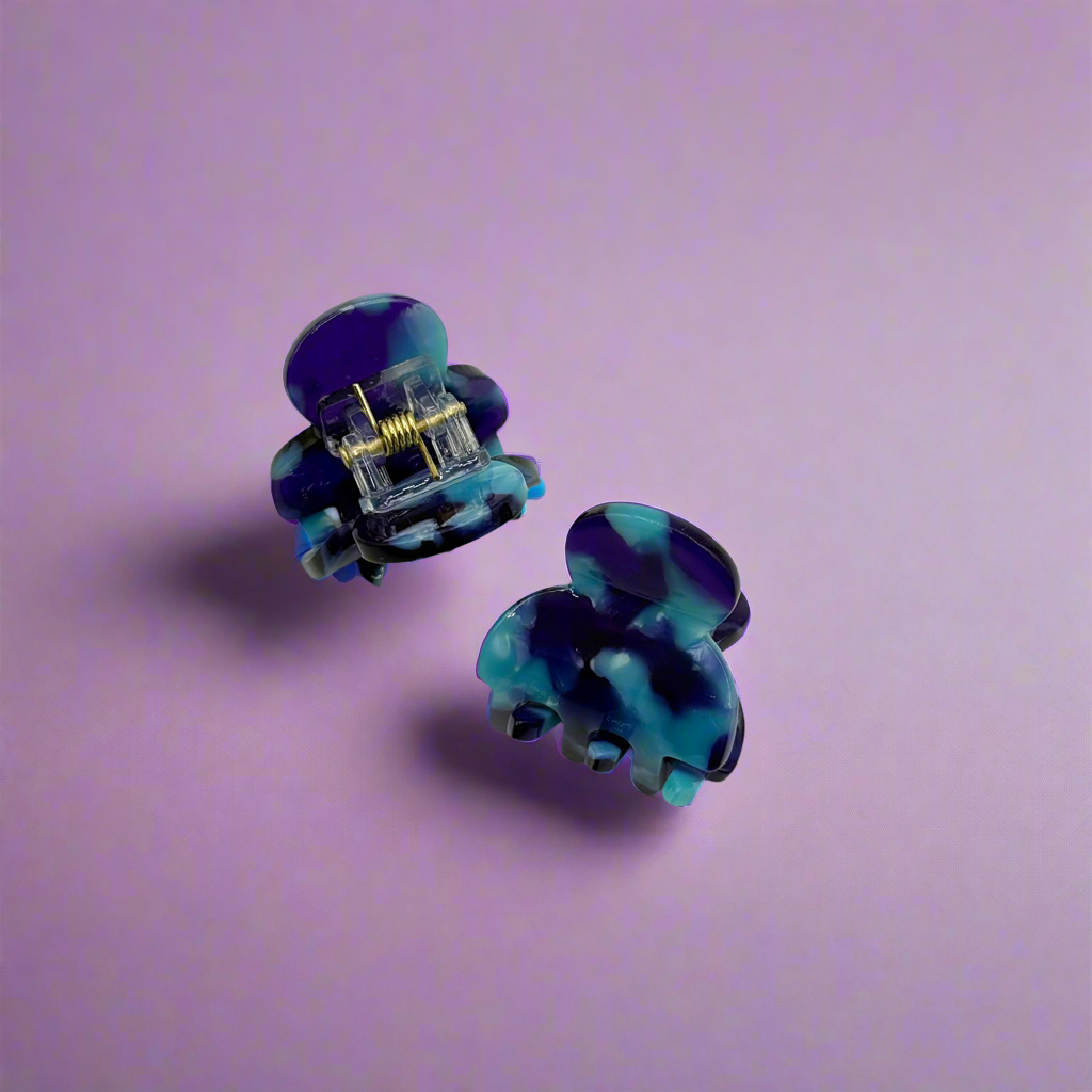 Pippa | Mini Rounded Hair Clip - Greenbriar Market + Refillery