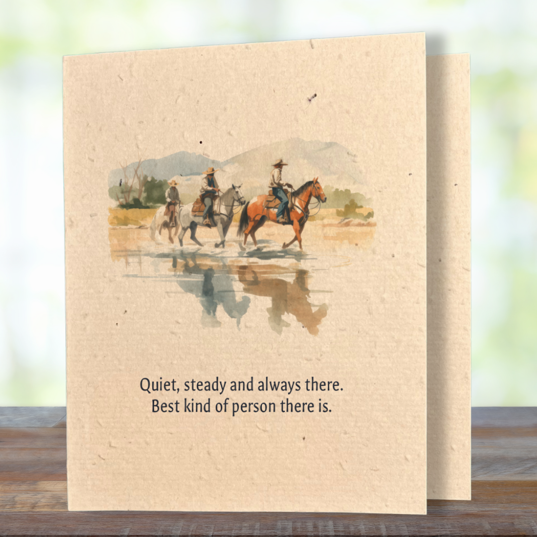 Western | Plantable Wild Flower Greeting Card