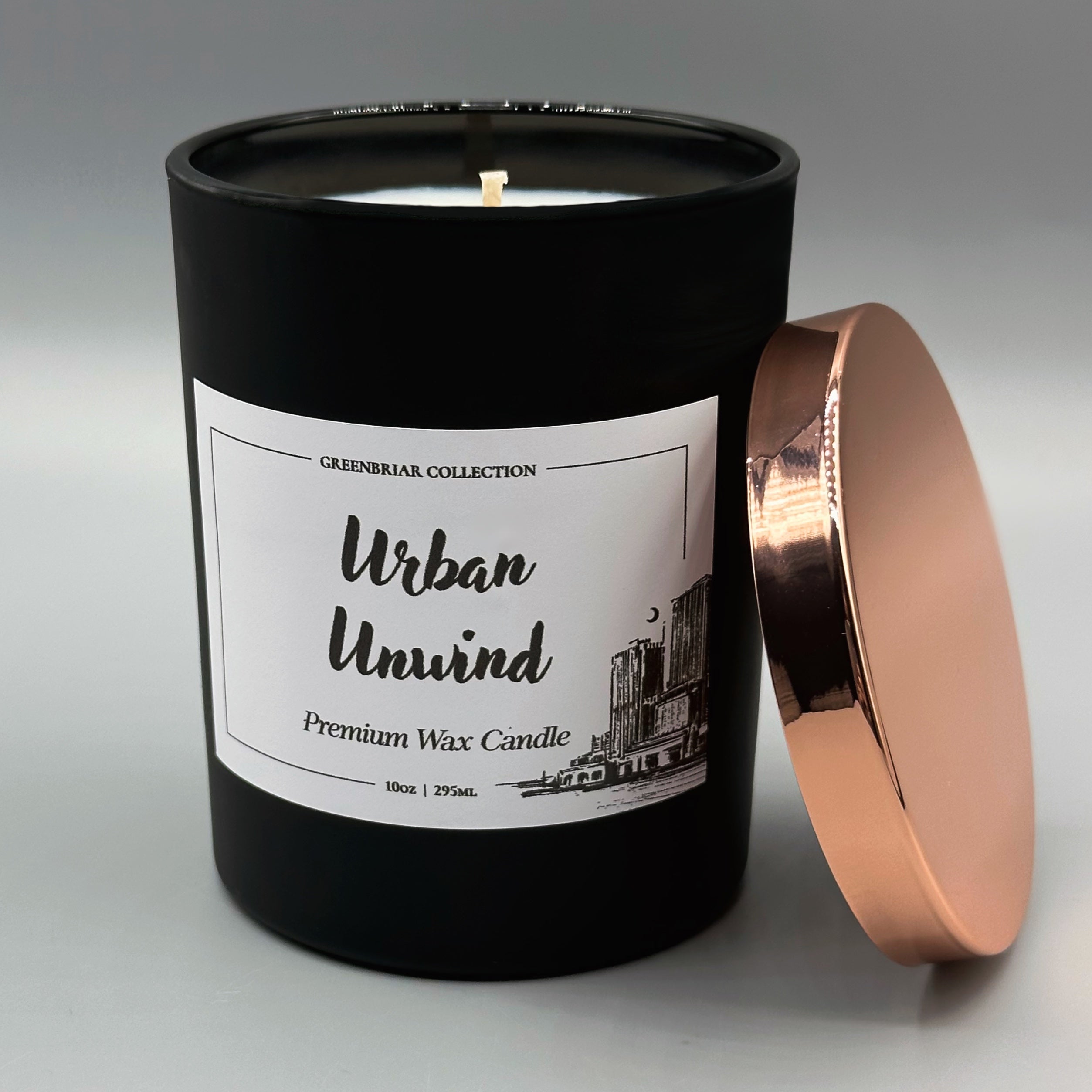 Premium Wax Candle | Urban Unwind - Greenbriar Market + Refillery