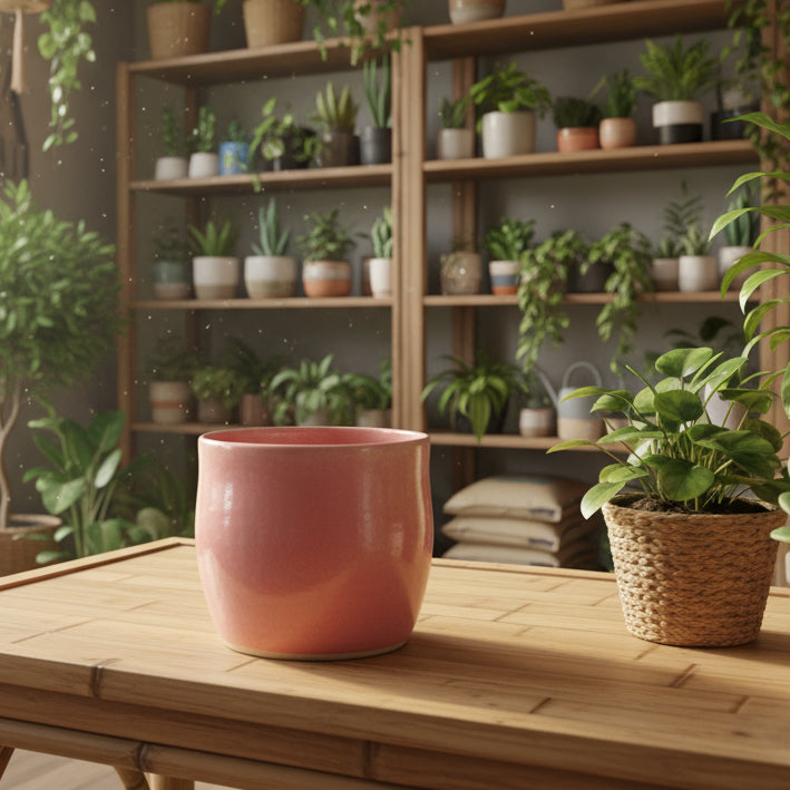The Pink Series | Plant Pot - Greenbriar Market + Refillery