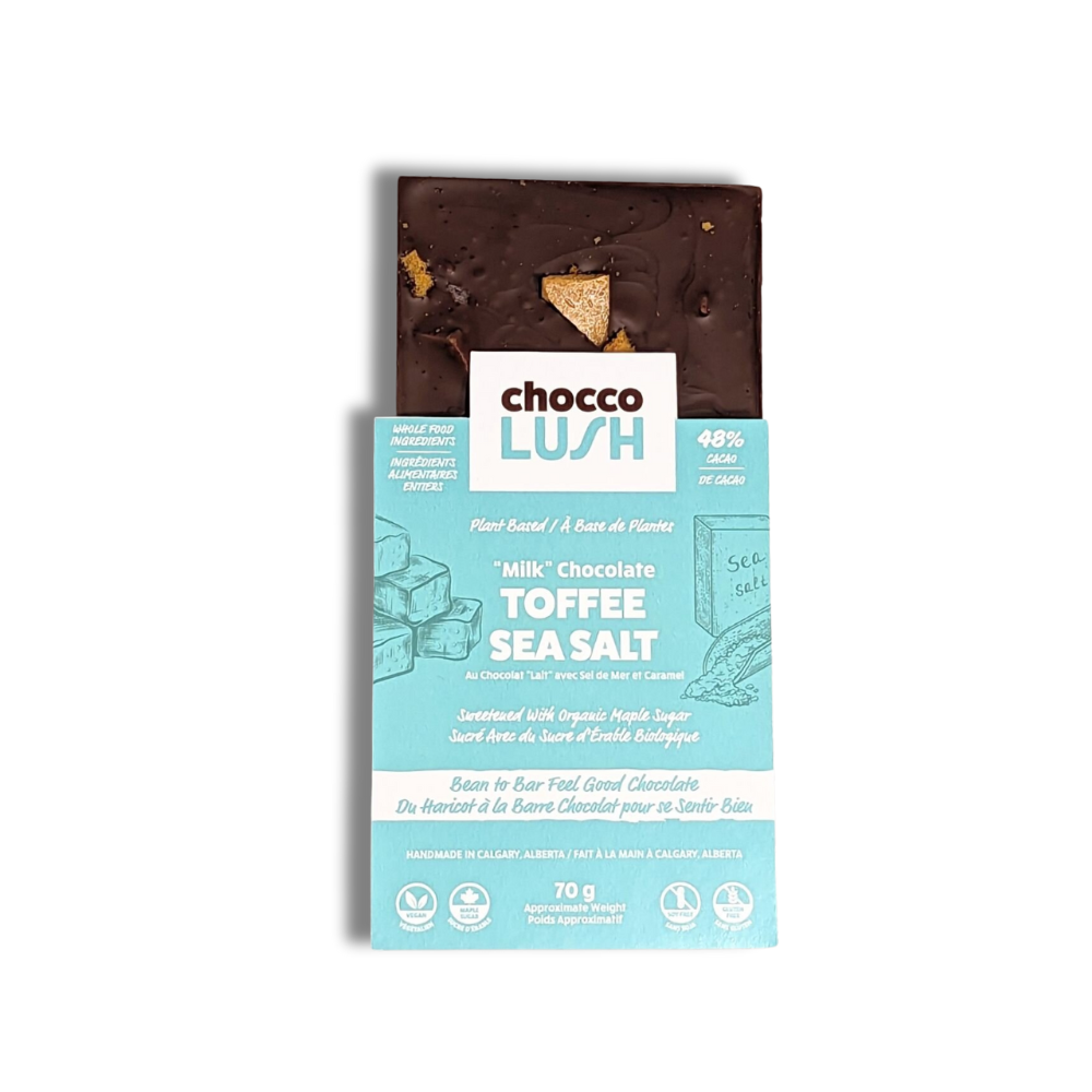 “Milk” Chocolate | Toffee Sea Salt - Greenbriar Market + Refillery