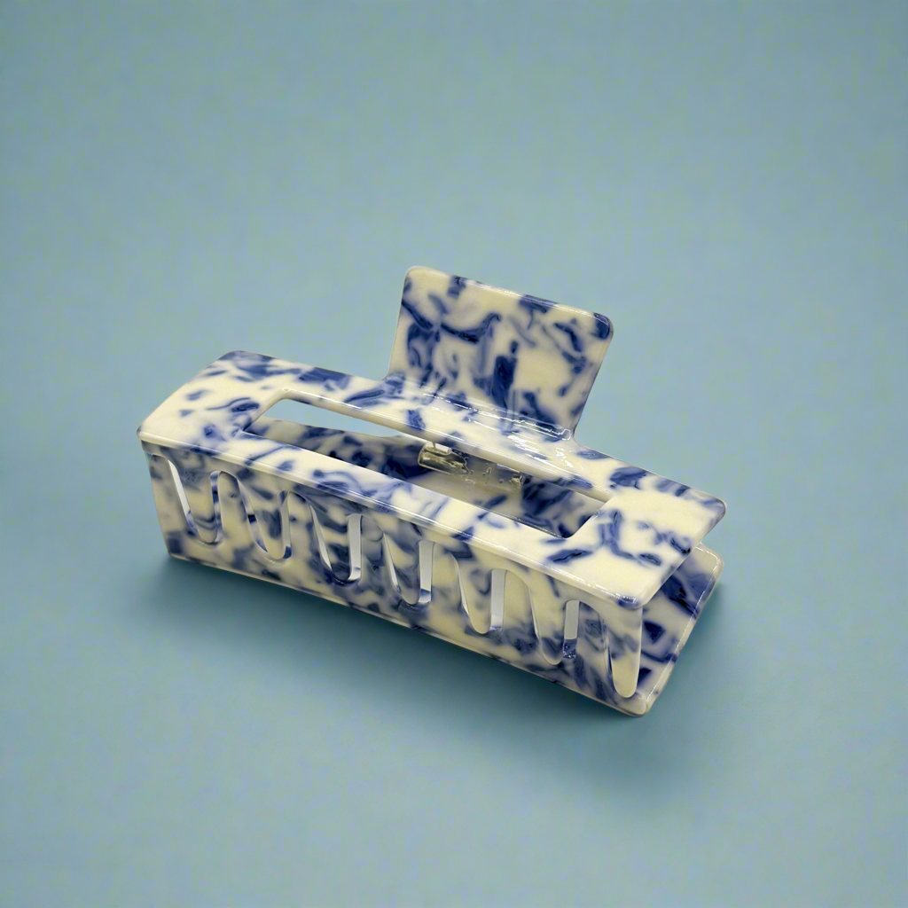 Rory | Large Rectangular Hair Clip - Greenbriar Market + Refillery
