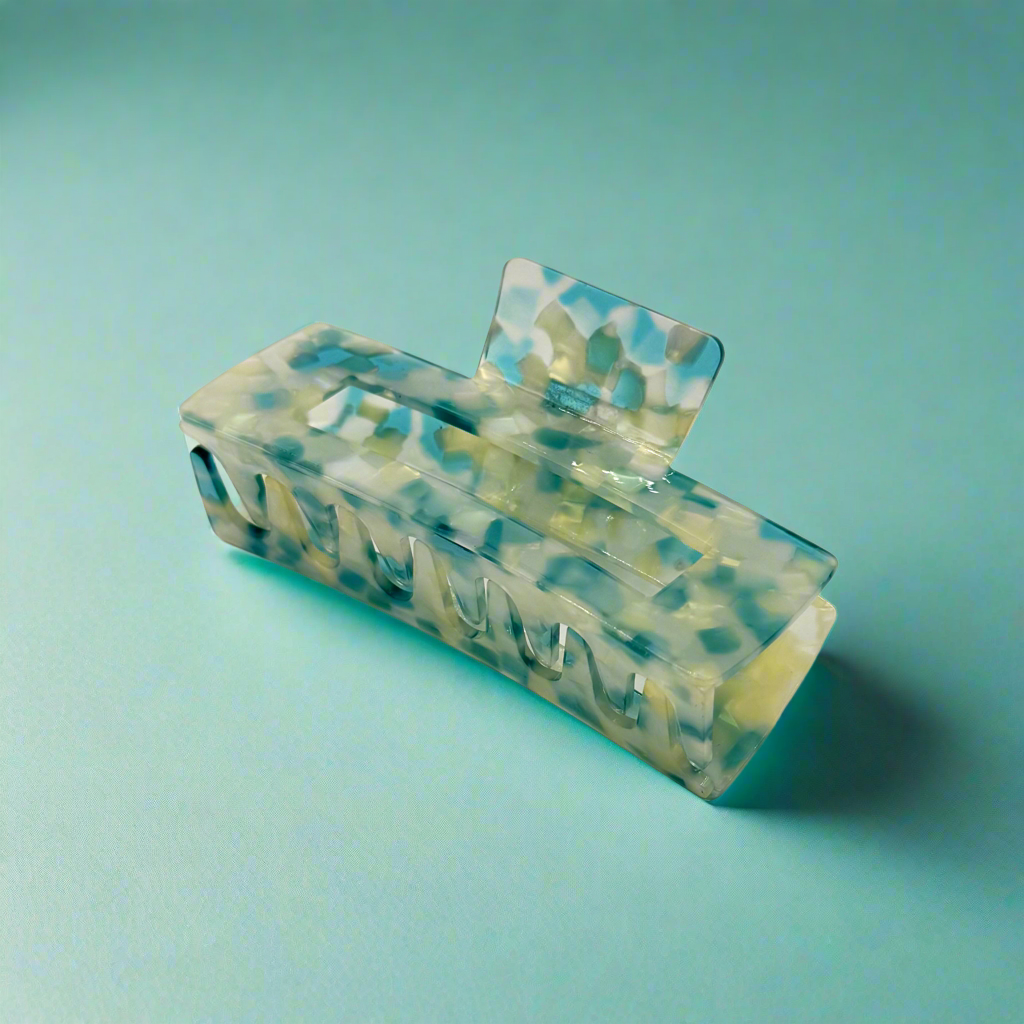 Lorelai | XL Rectangular Hair Clip - Greenbriar Market + Refillery