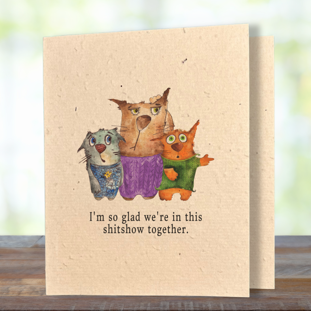 Greeting Cards | Love & Friends | Plantable Wild Flower Seed Paper