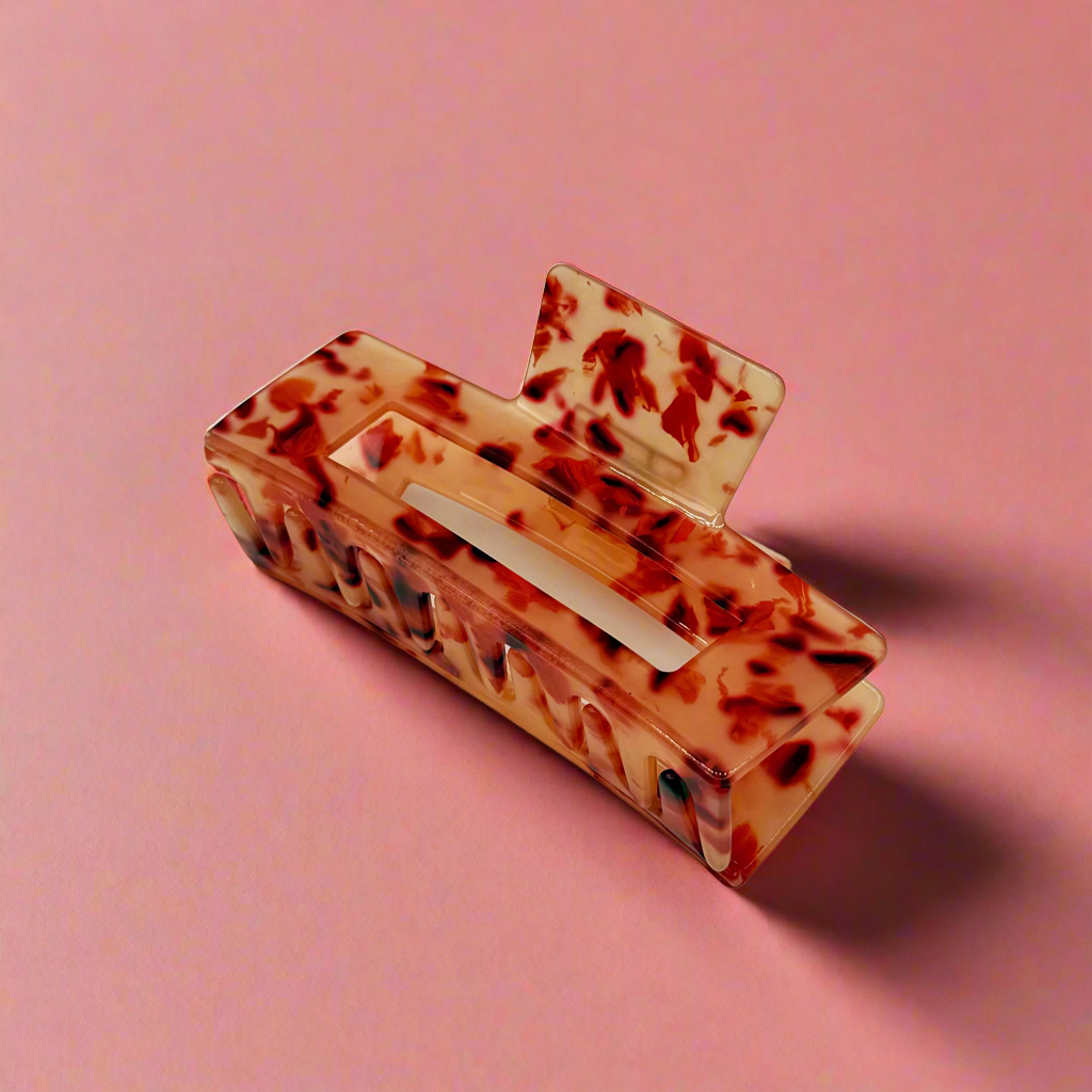 Rory | Large Rectangular Hair Clip - Greenbriar Market + Refillery