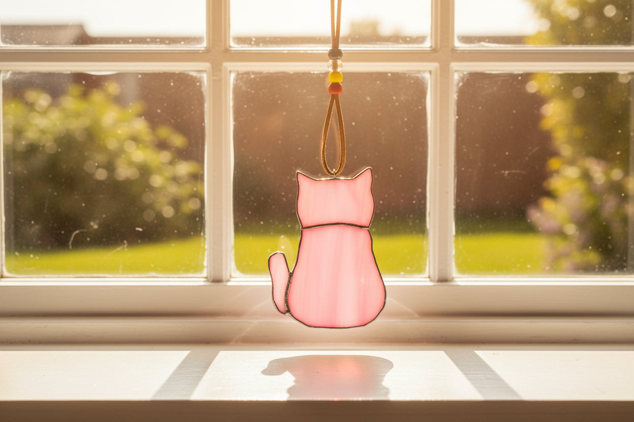 Stained Glass | Cat - Greenbriar Market + Refillery
