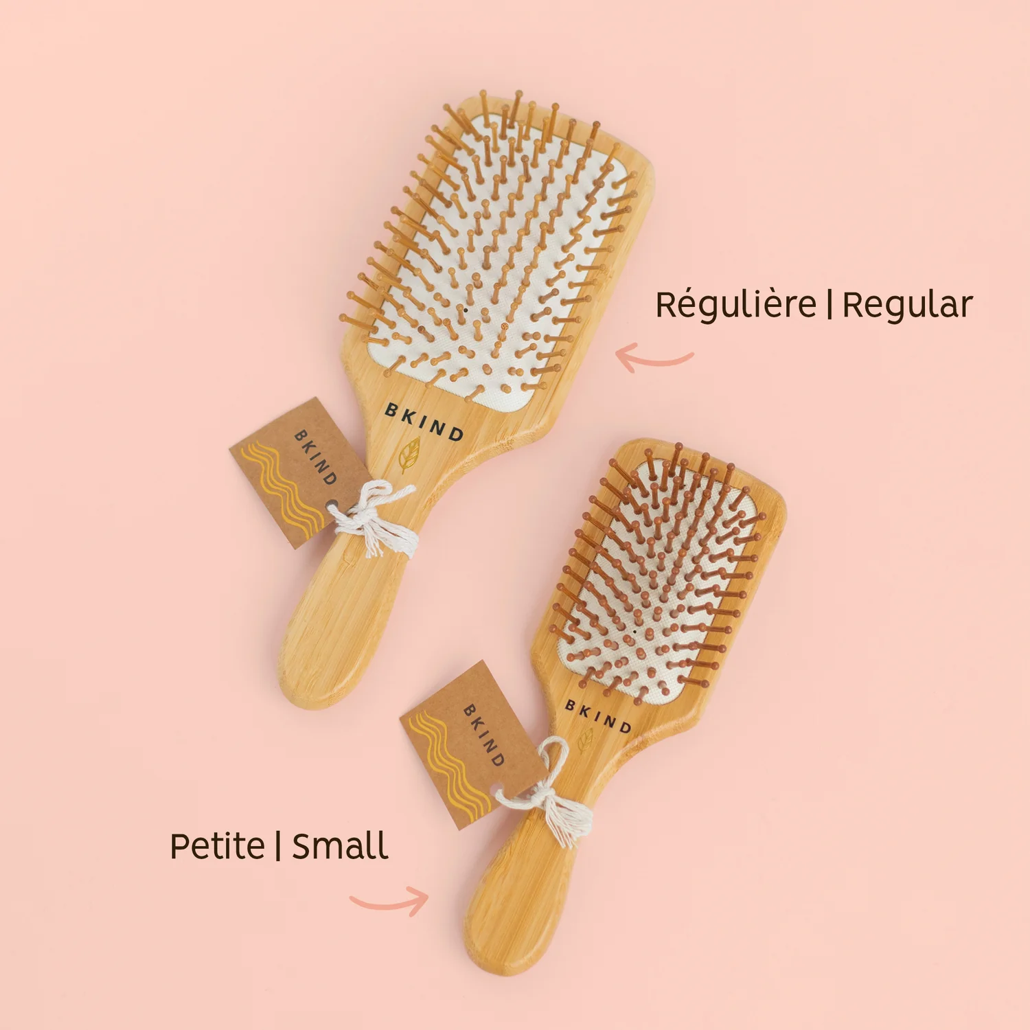 Small Bamboo Hair Brush - Greenbriar Market + Refillery