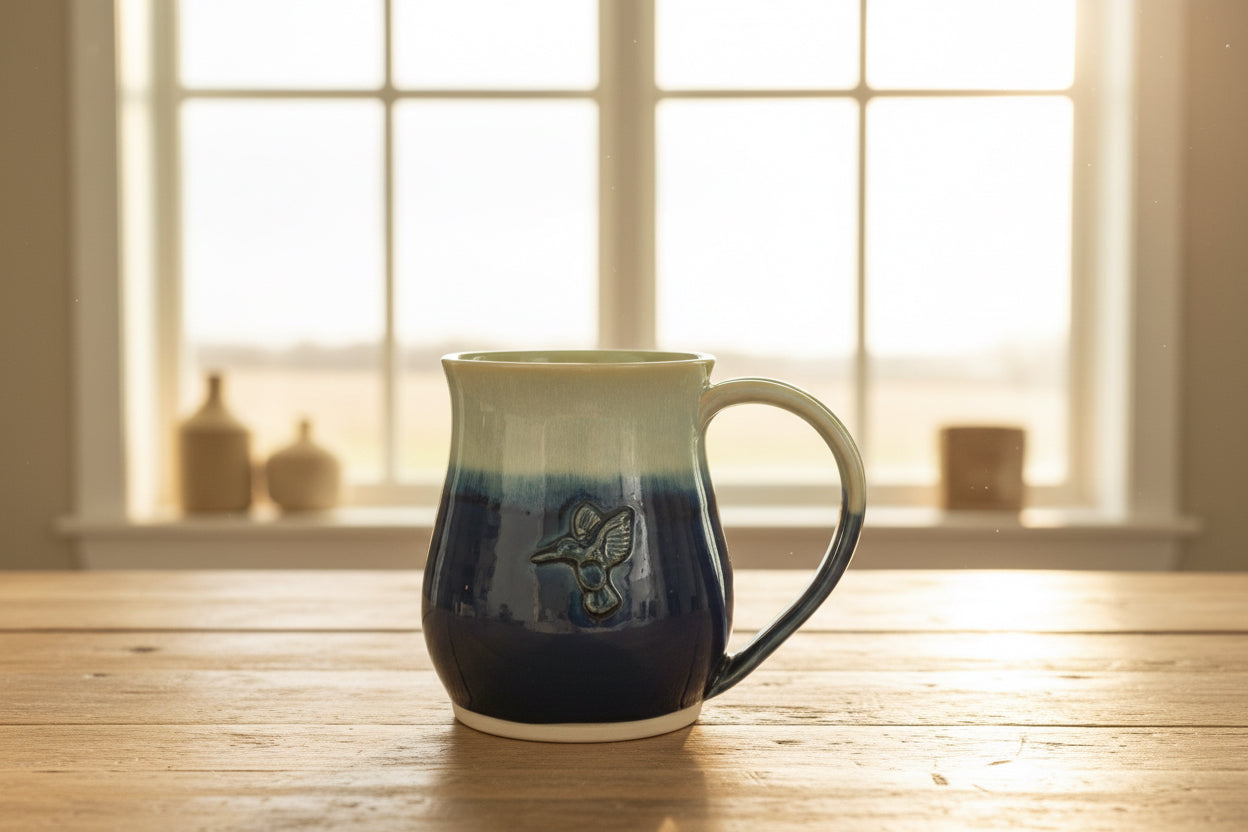 Ceramic Mug | The Hummingbird - Greenbriar Market + Refillery