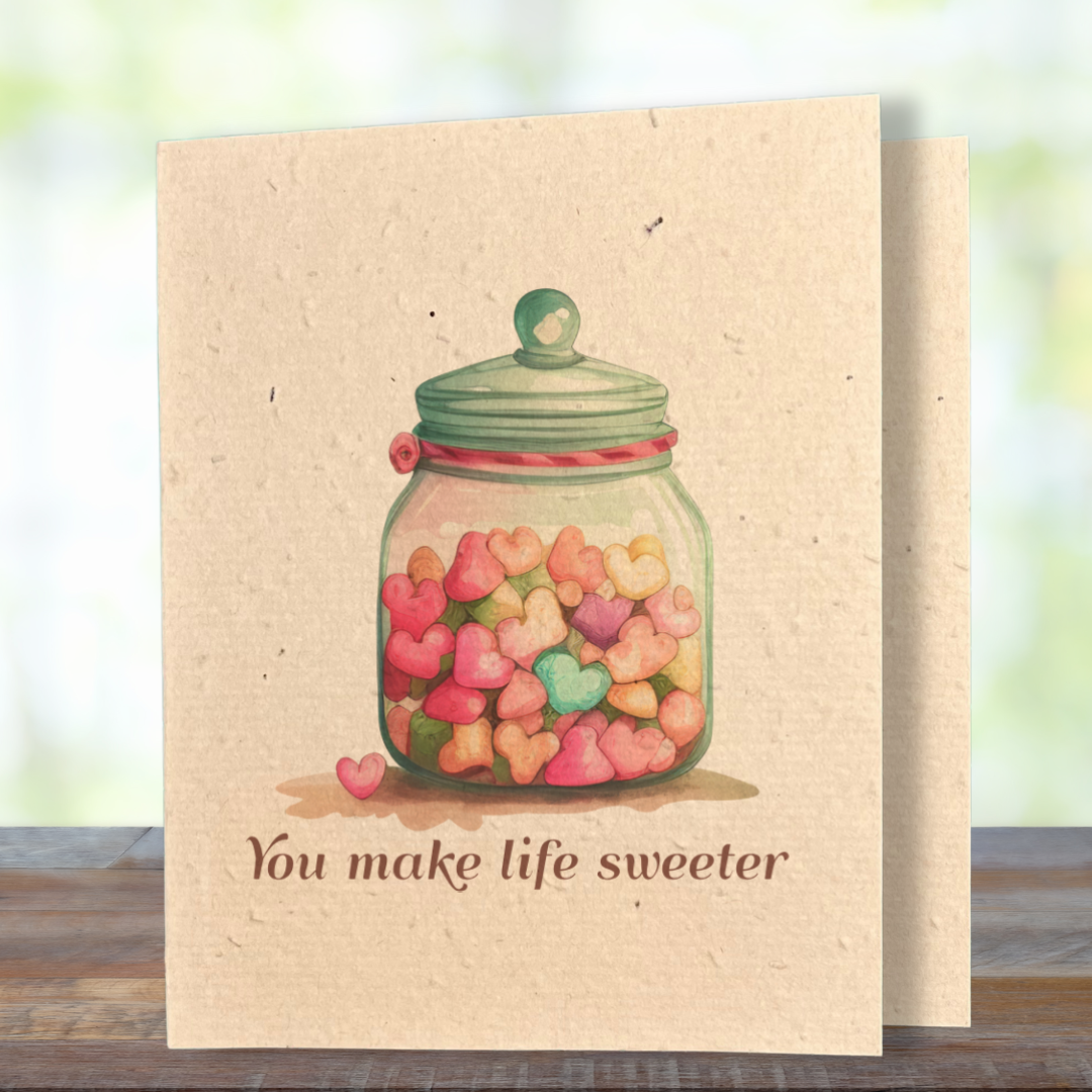 Love | Plantable Wild Flower Greeting Card - Greenbriar Market + Refillery
