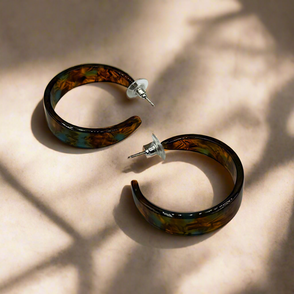 Clarissa | Hoop Earrings - Greenbriar Market + Refillery