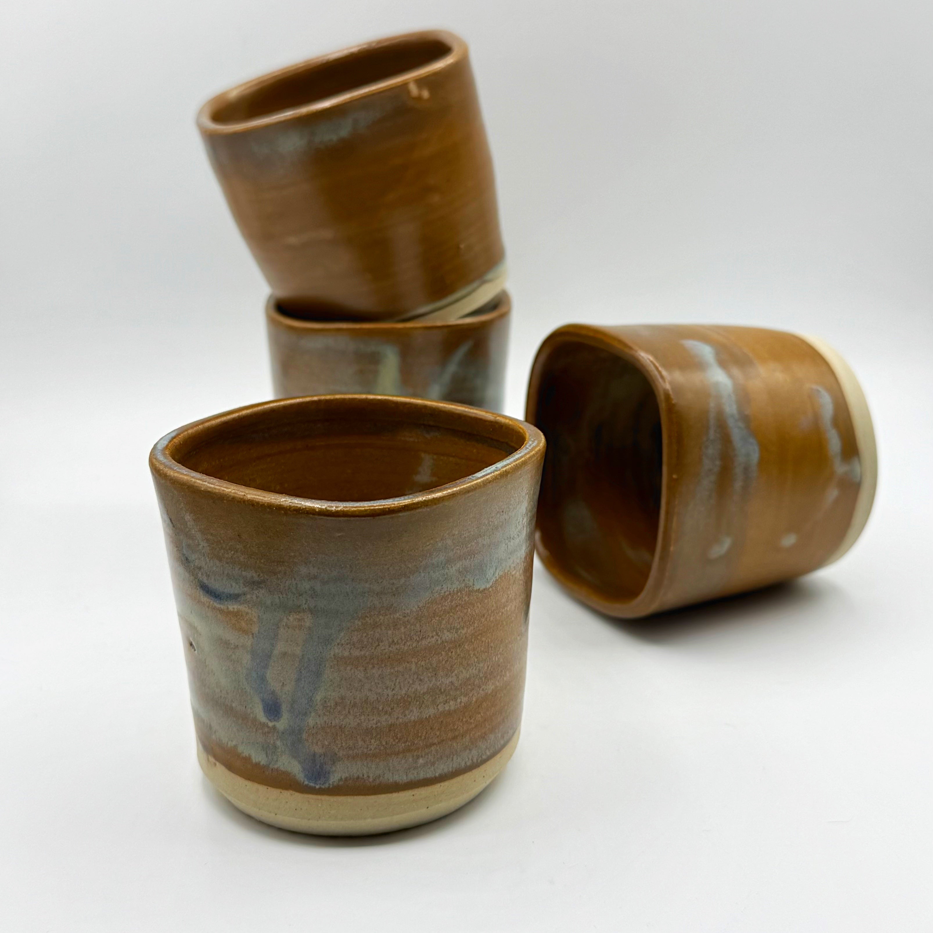 Ceramic Water Cup | Set of 4 - Greenbriar Market + Refillery