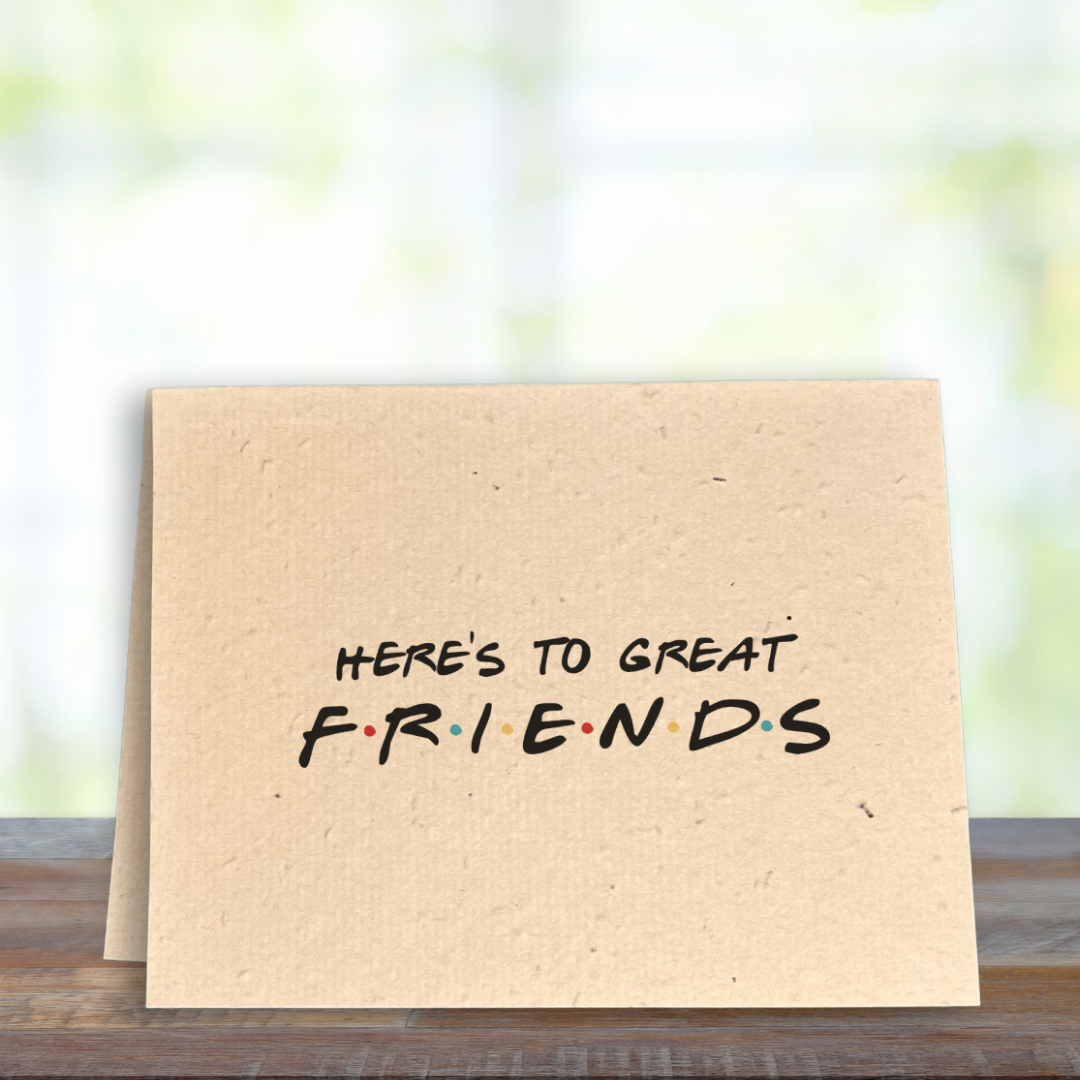 Greeting Cards | Love & Friends | Plantable Wild Flower Seed Paper