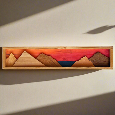 Reclaimed Wood Wall Art | Handmade in Calgary | Greenbriar Market