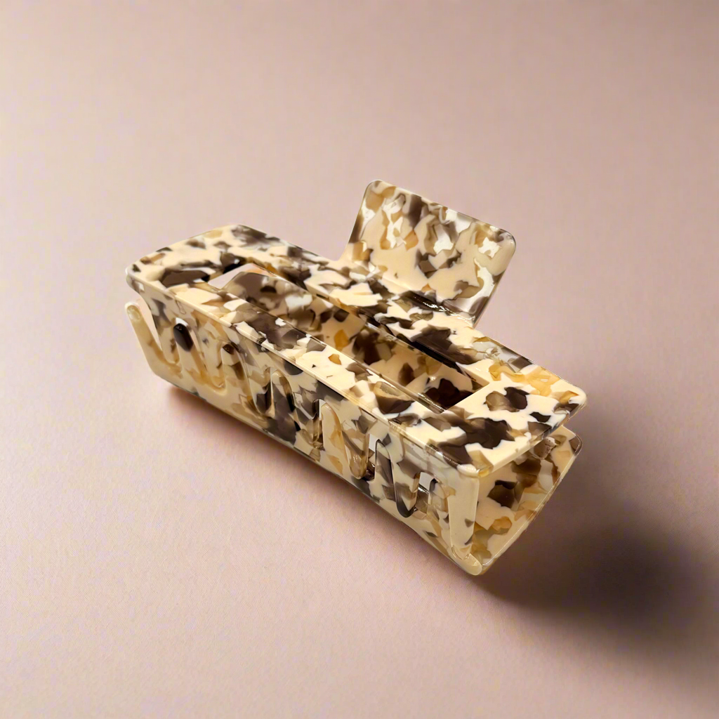 Lorelai | XL Rectangular Hair Clip - Greenbriar Market + Refillery