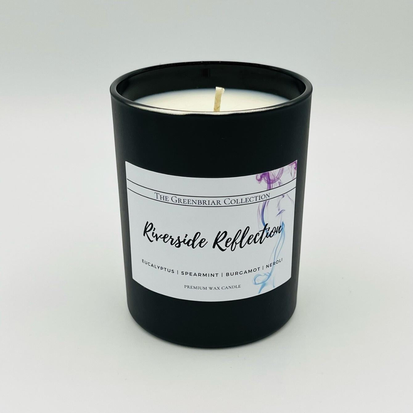 Premium Wax Candle | Riverside Reflection - Greenbriar Market + Refillery