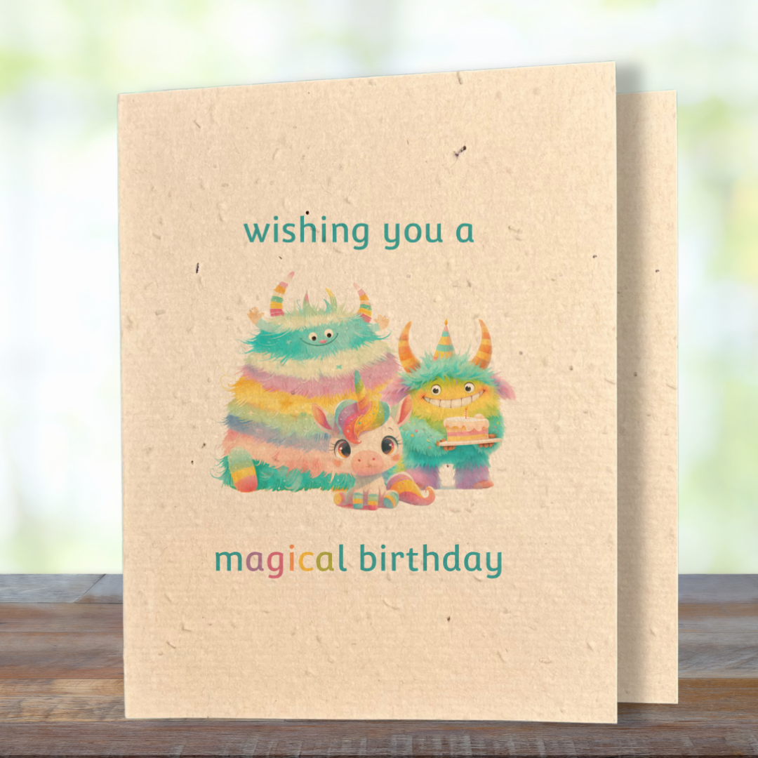 Birthday | Plantable Wild Flower Greeting Card