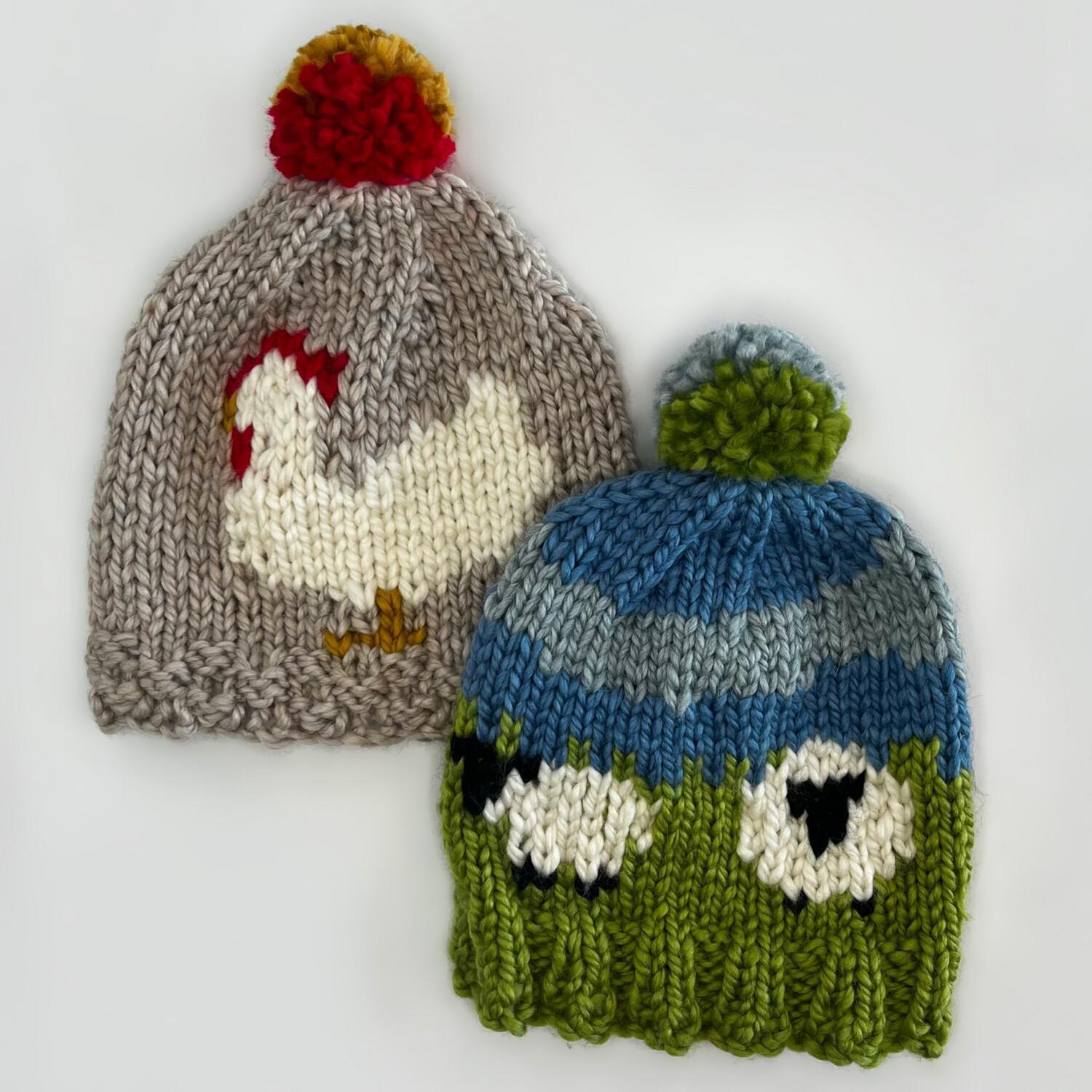 Adult Hand Knit Toque - Greenbriar Market + Refillery