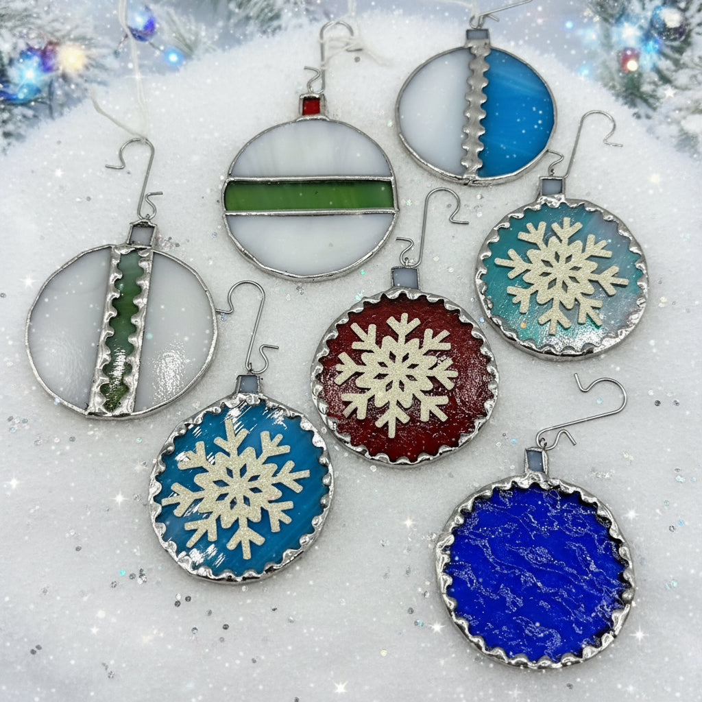 Stained Glass | Christmas Ornaments