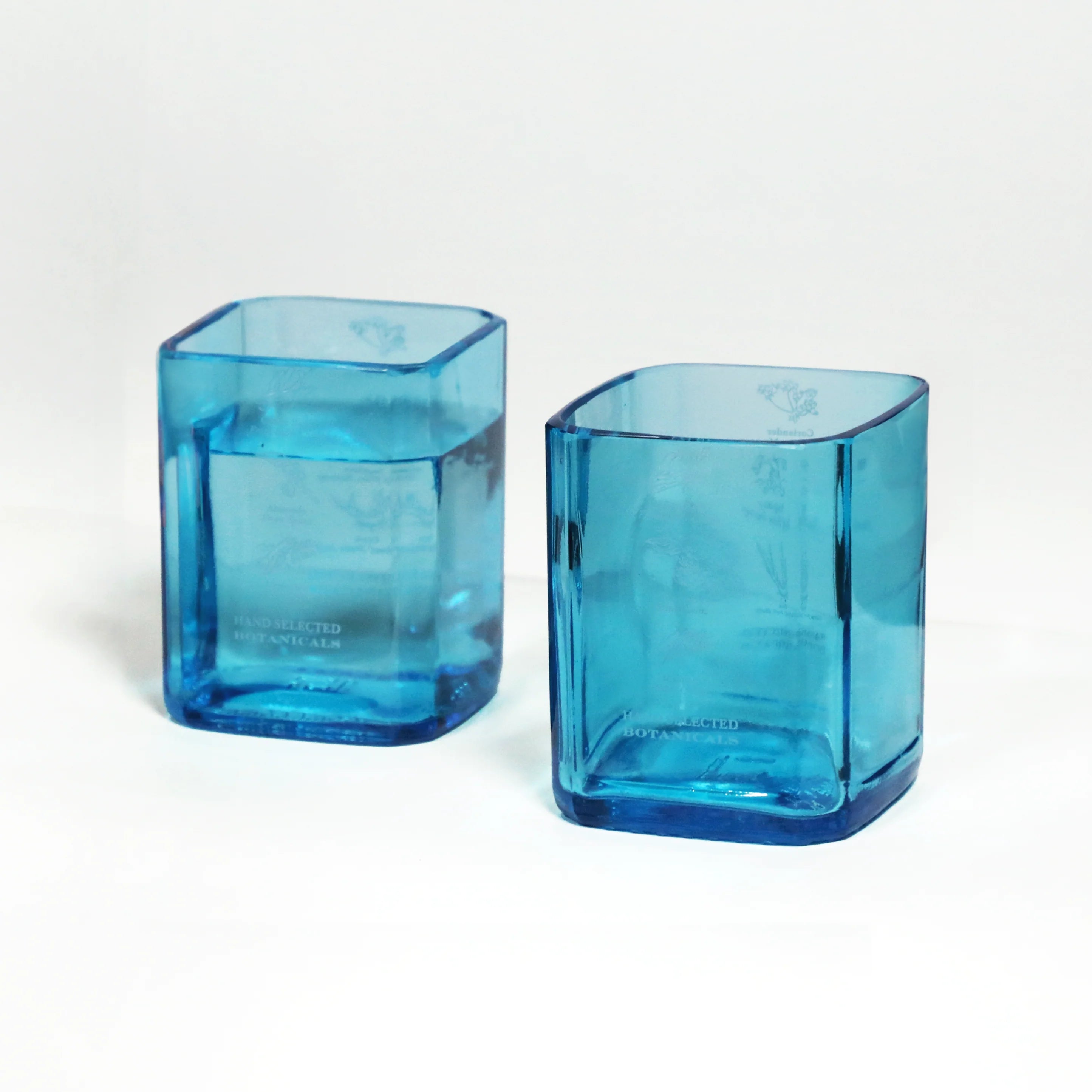 Bombay Sapphire Gin Drinking Glasses