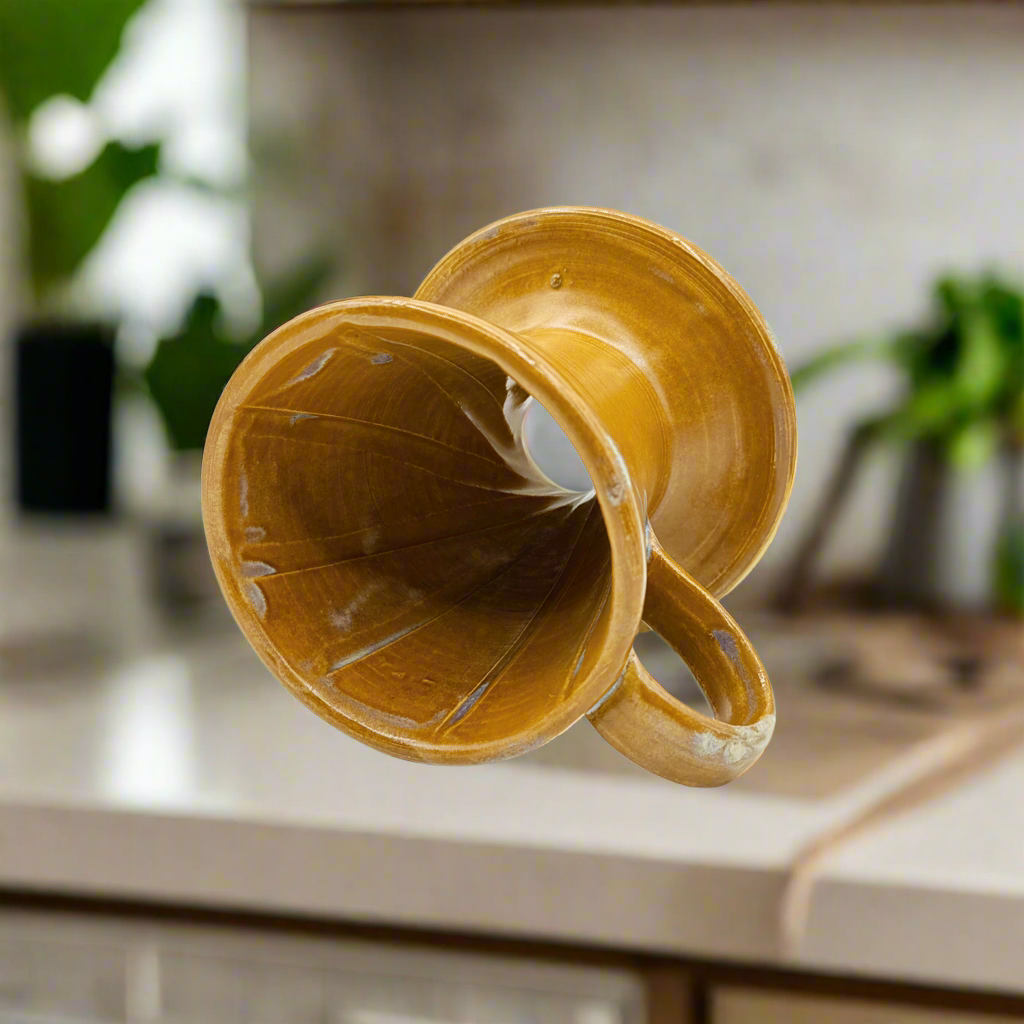 Ceramic Coffee Maker | Pour-Over Cone - Greenbriar Market + Refillery