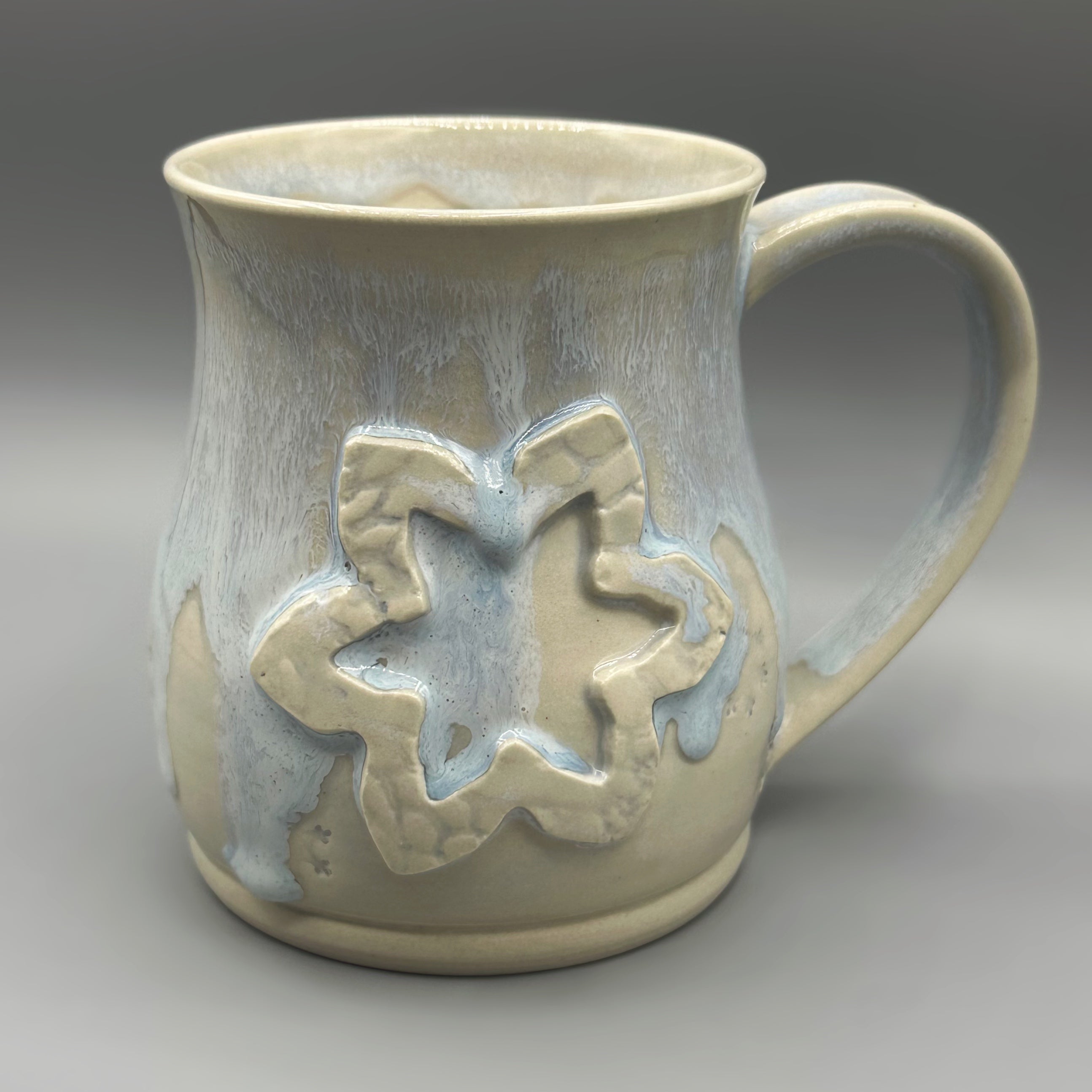 Ceramic Mug | X-Large | Snowflakes