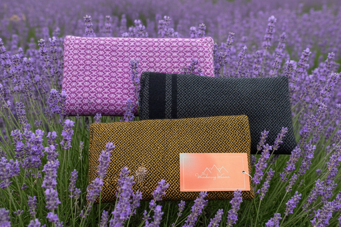 Eye Pillow - Cotton, Flax + Lavender Oil - Greenbriar Market + Refillery