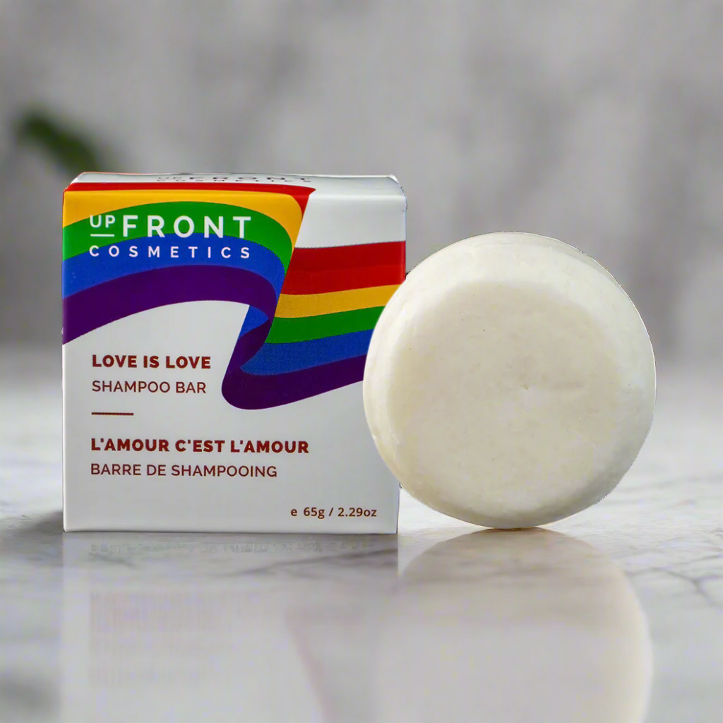 Up Front Cosmetics Shampoo Bar Love is Love 