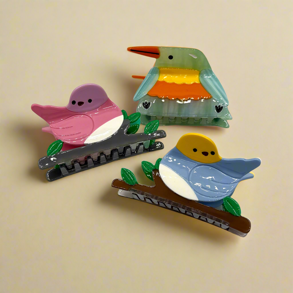 Scout | Bird Hair Clip - Greenbriar Market + Refillery