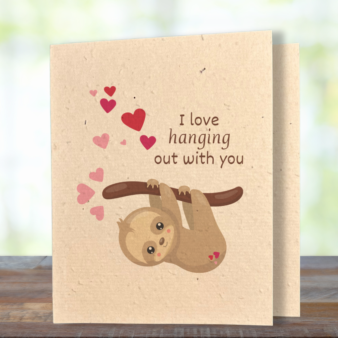 Love | Plantable Wild Flower Greeting Card - Greenbriar Market + Refillery