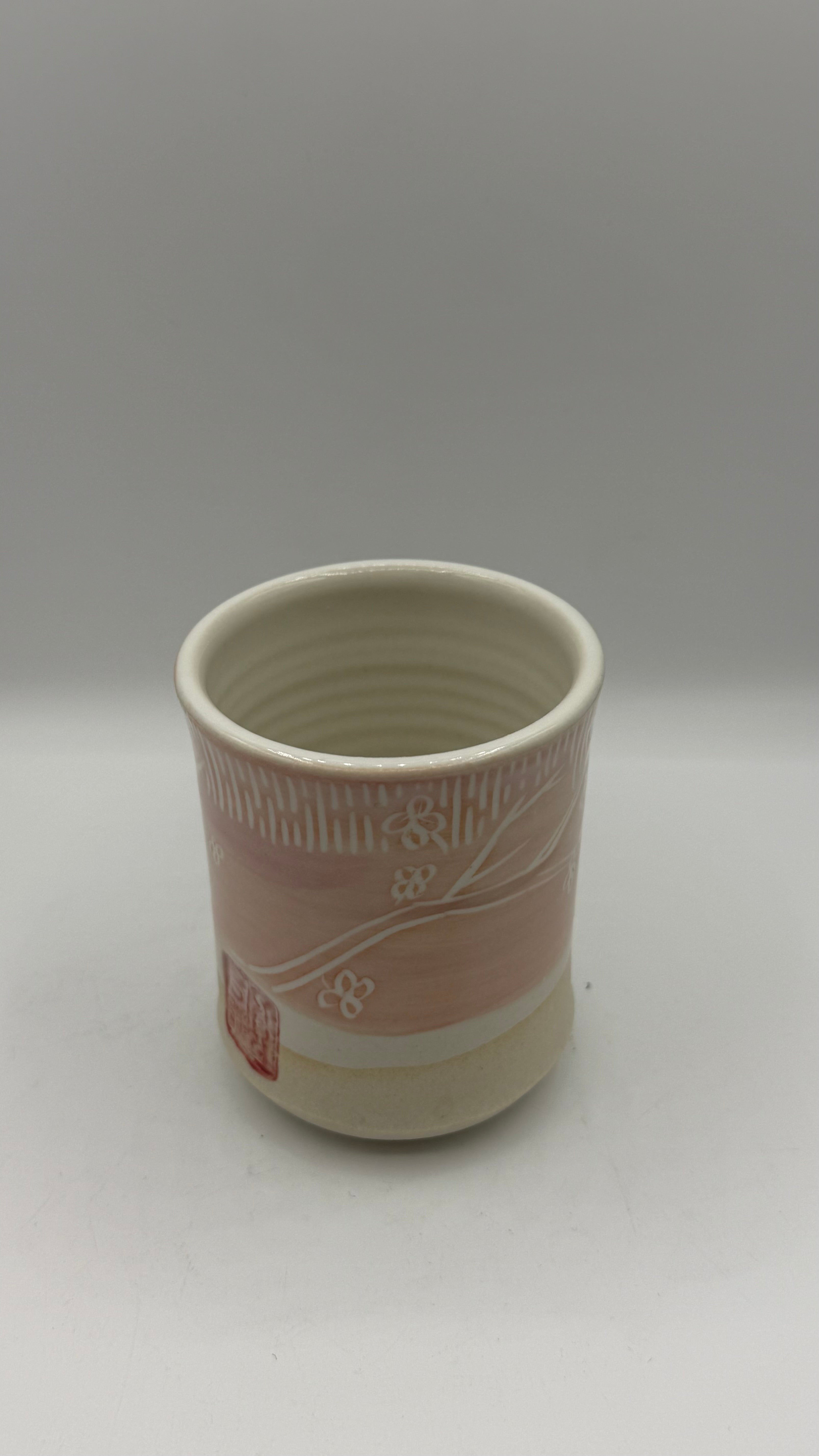 Cherry Blossom | Ceramic Water Glass