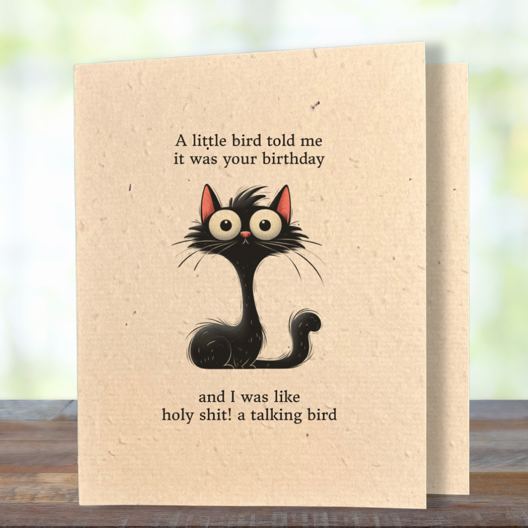 Birthday | Plantable Wild Flower Greeting Card - Greenbriar Market + Refillery