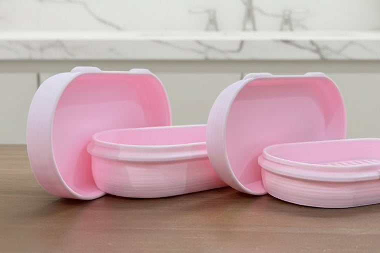 Double Bar Travel Case | Round - Greenbriar Market + Refillery