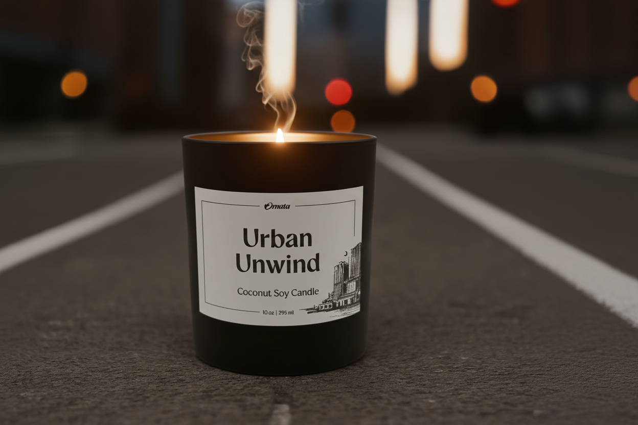 Coconut Soy Candle | Urban Unwind - Greenbriar Market + Refillery