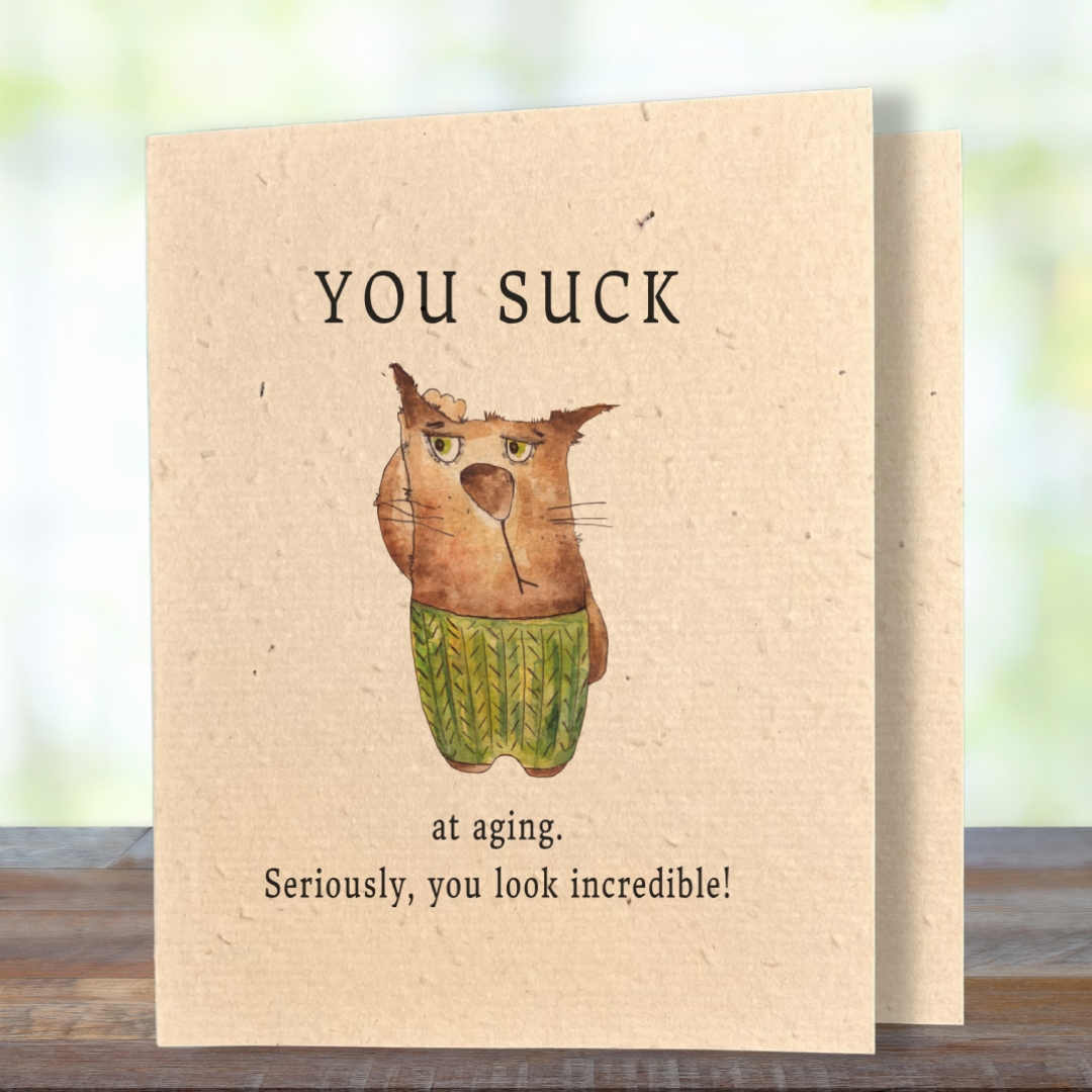 Birthday | Plantable Wild Flower Greeting Card