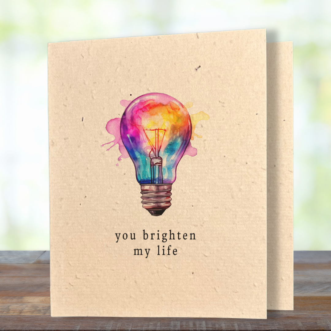 Love | Plantable Wild Flower Greeting Card - Greenbriar Market + Refillery
