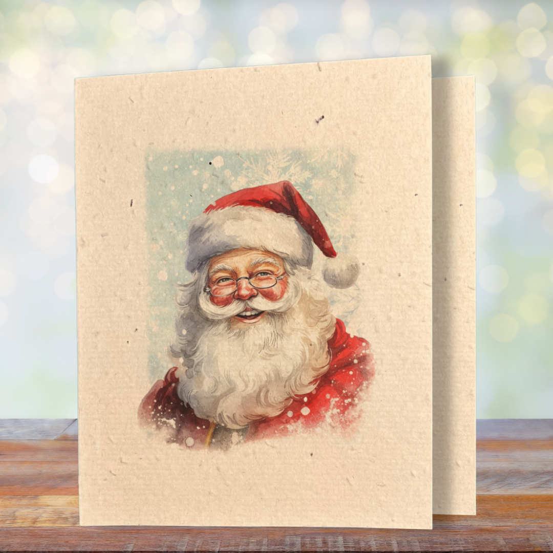 Christmas Greeting Card | Plantable Wild Flower Seed Paper - Greenbriar Market + Refillery