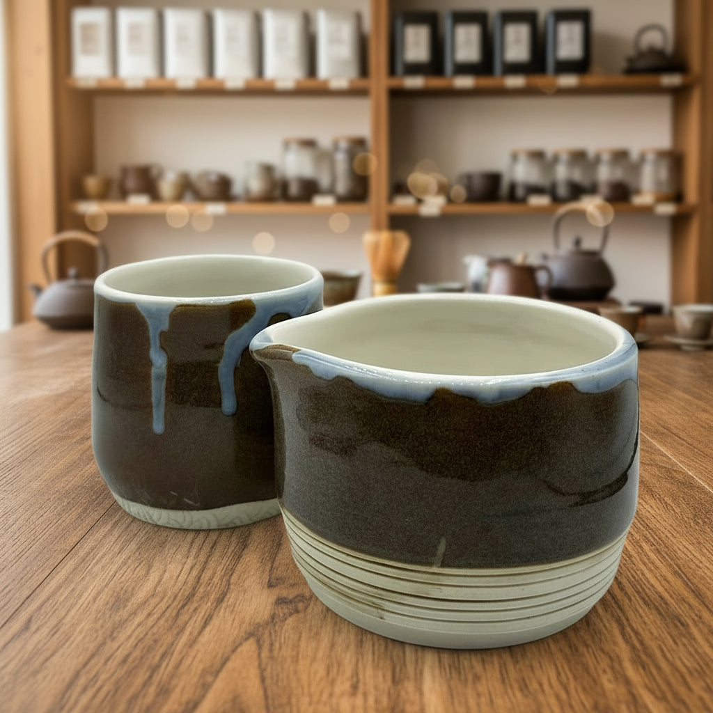 Me, Myself & Matcha | Ceramic Matcha Set - Greenbriar Market + Refillery