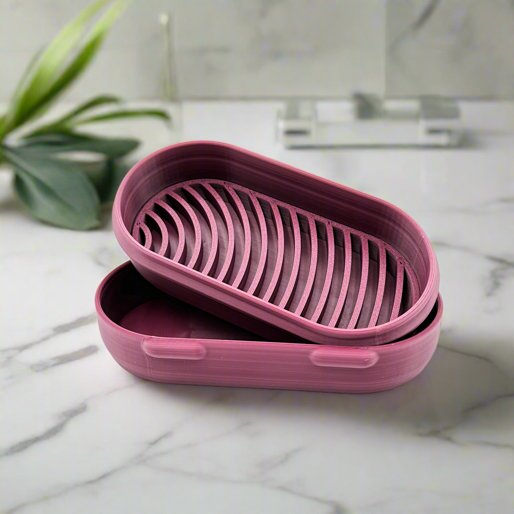 Double Bar Travel Case | Round - Greenbriar Market + Refillery