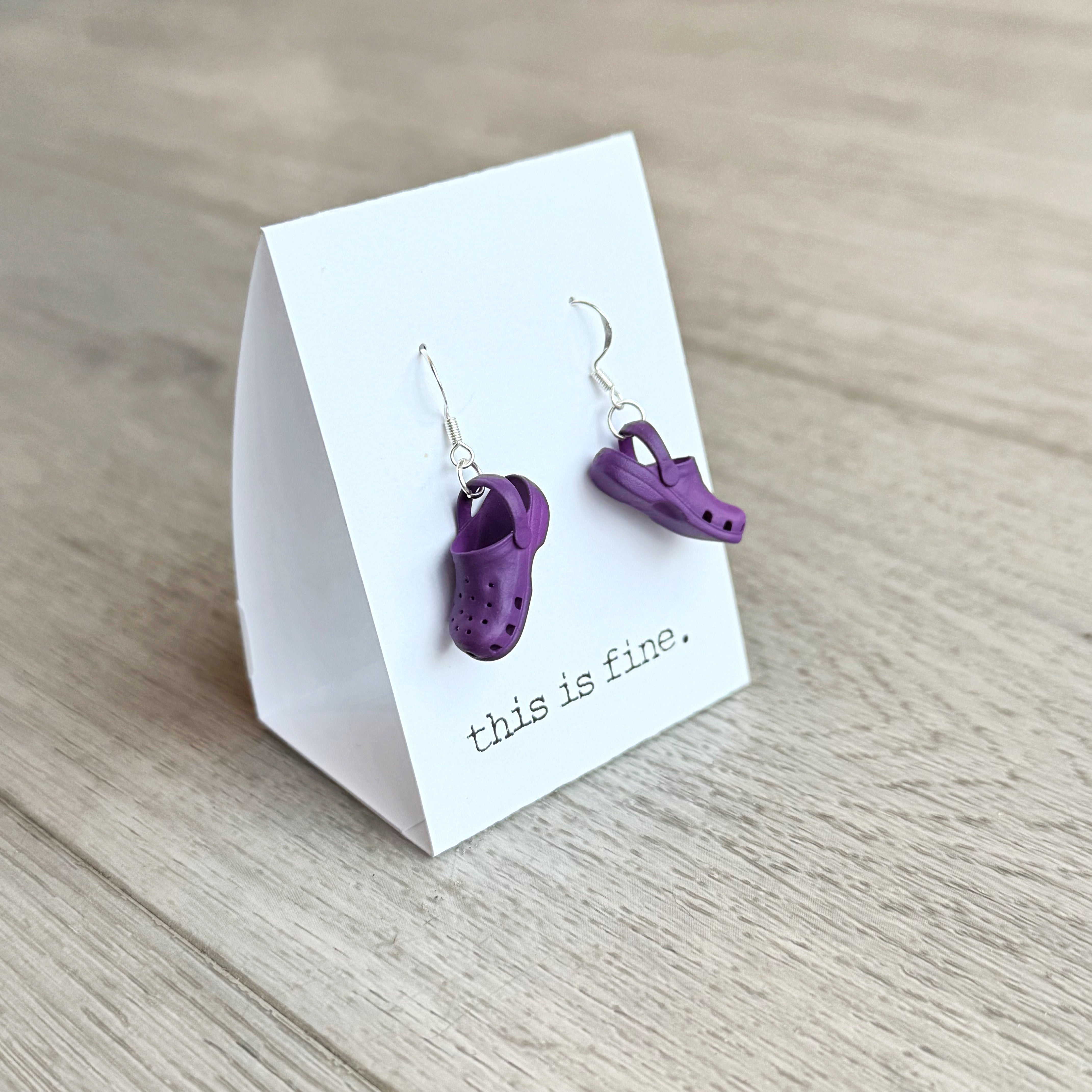 Earrings | 🩴 I Don't Want To Croc About It