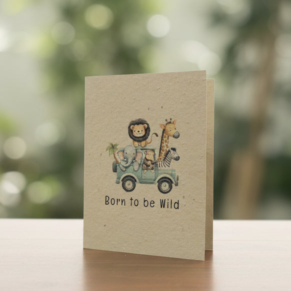 Baby | Plantable Wild Flower Greeting Card - Greenbriar Market + Refillery