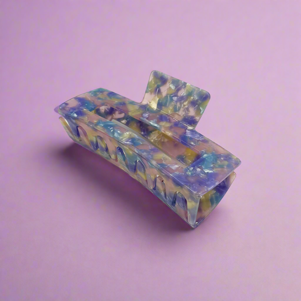 Lorelai | XL Rectangular Hair Clip - Greenbriar Market + Refillery
