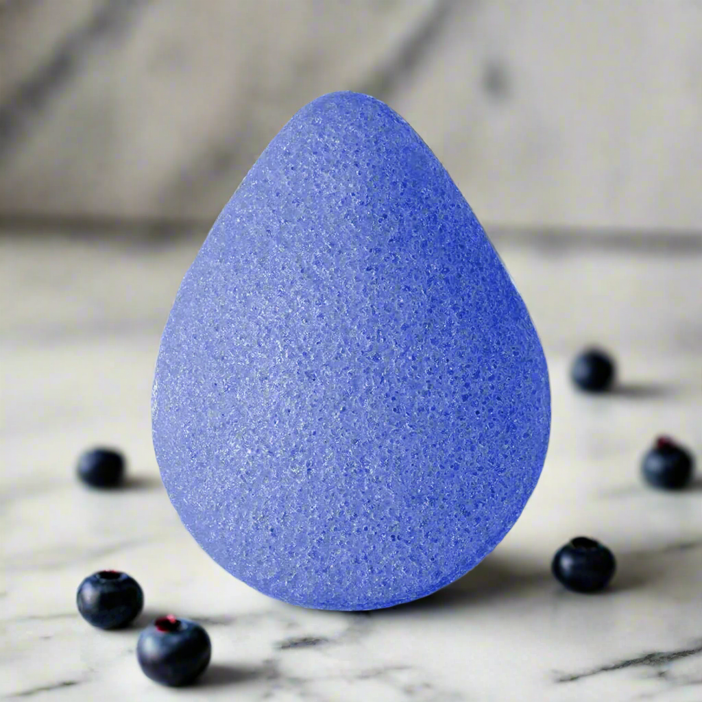 Aspera Cleanse + Restore Blueberry Infused Konjac Facial Sponge