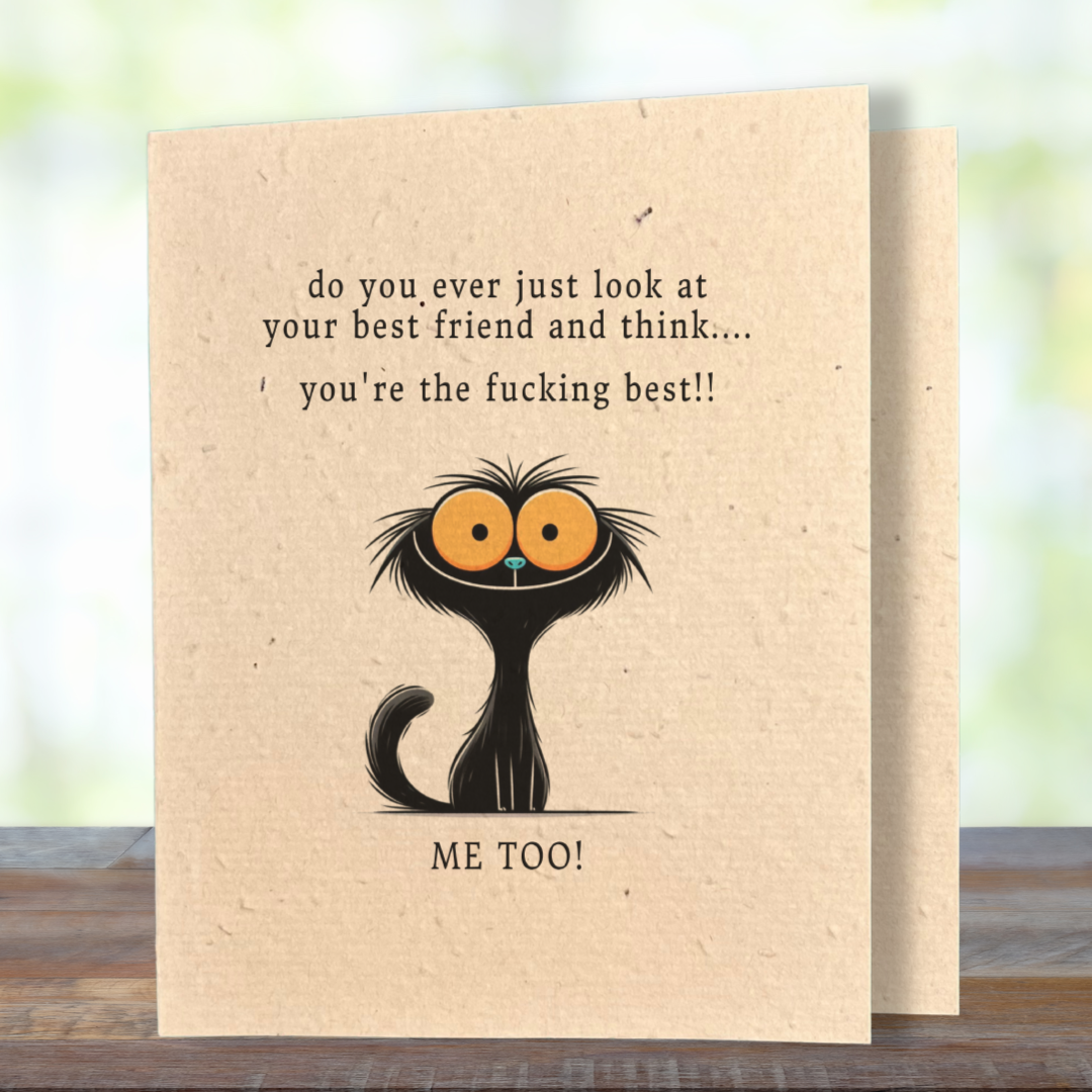 Greeting Cards | Love & Friends | Plantable Wild Flower Seed Paper