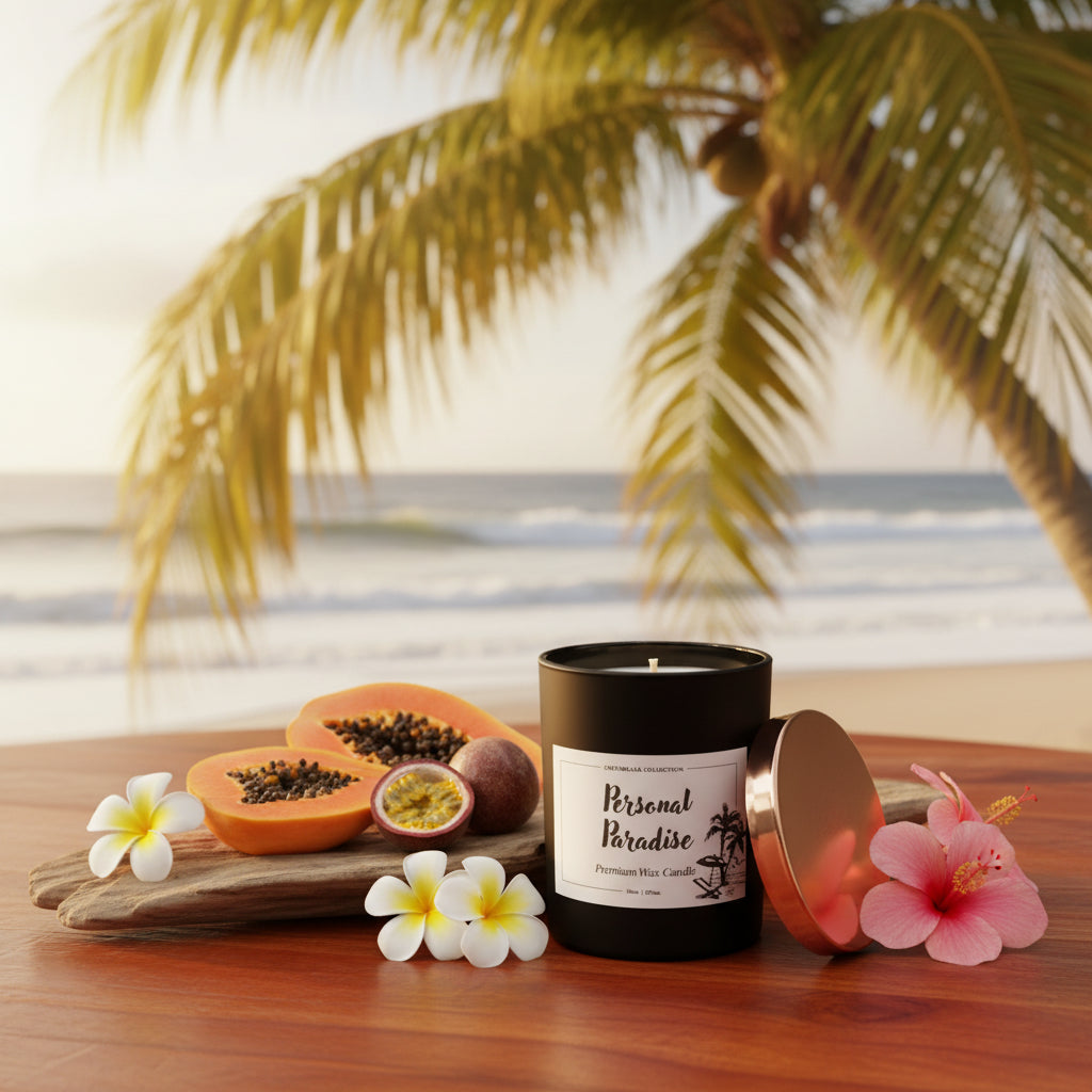 Premium Wax Candle | Personal Paradise - Greenbriar Market + Refillery