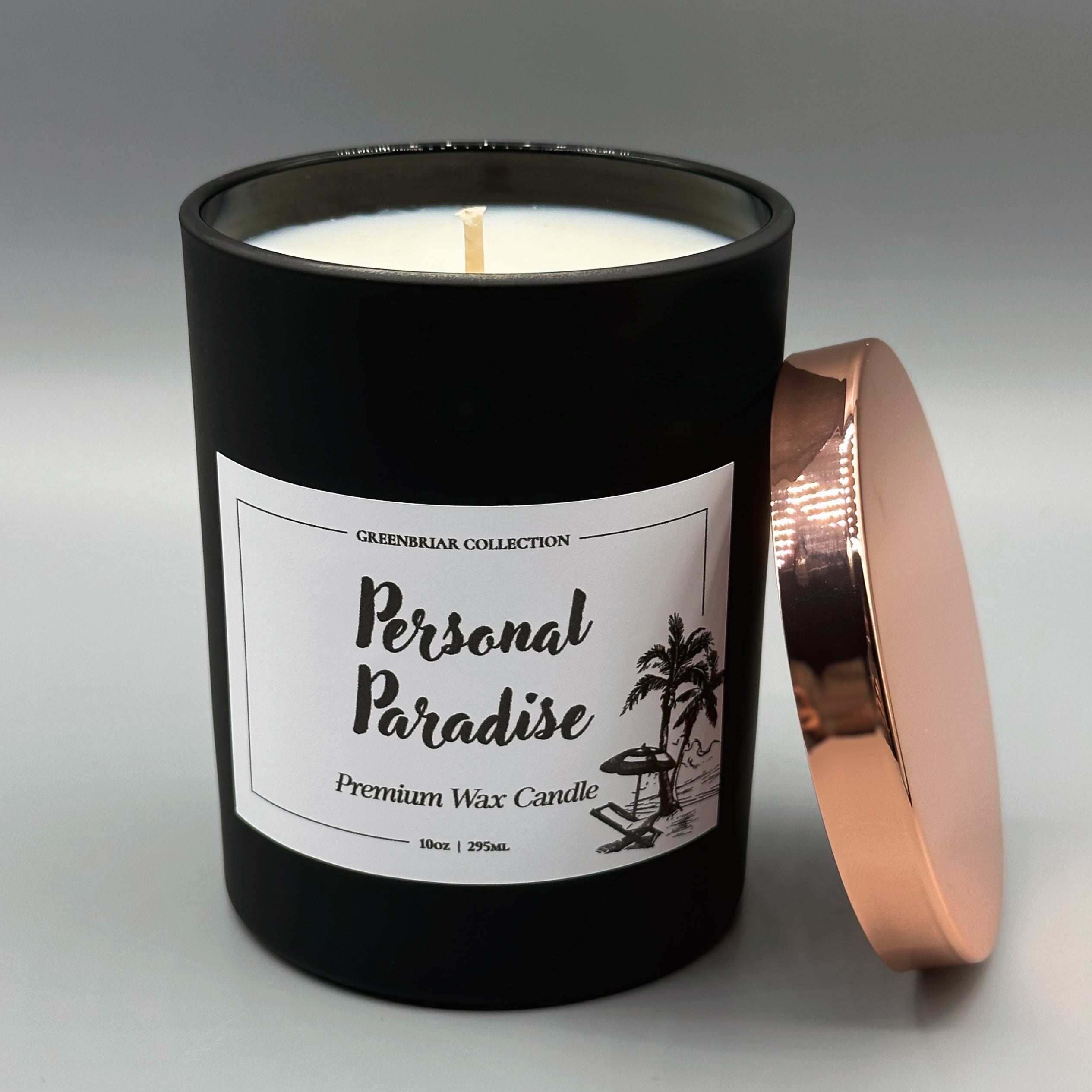 Premium Wax Candle | Personal Paradise - Greenbriar Market + Refillery