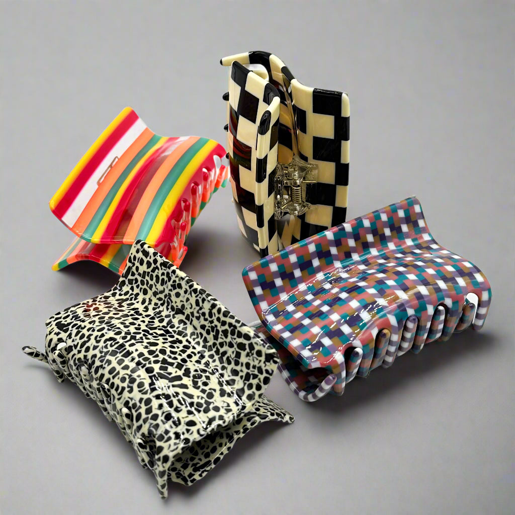 Cellulose Acetate Hair Clip | Blair - Greenbriar Market + Refillery