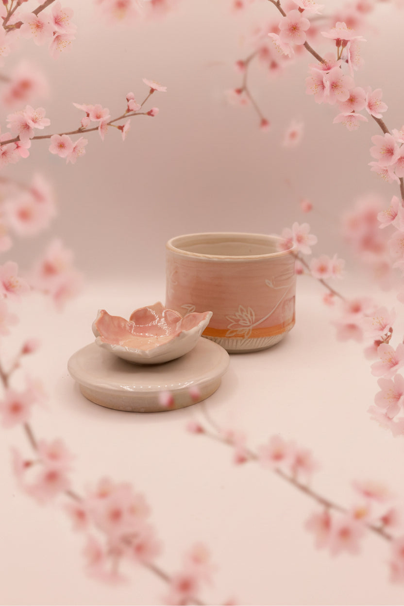 Cherry Blossoms | Trinket Jar - Greenbriar Market + Refillery