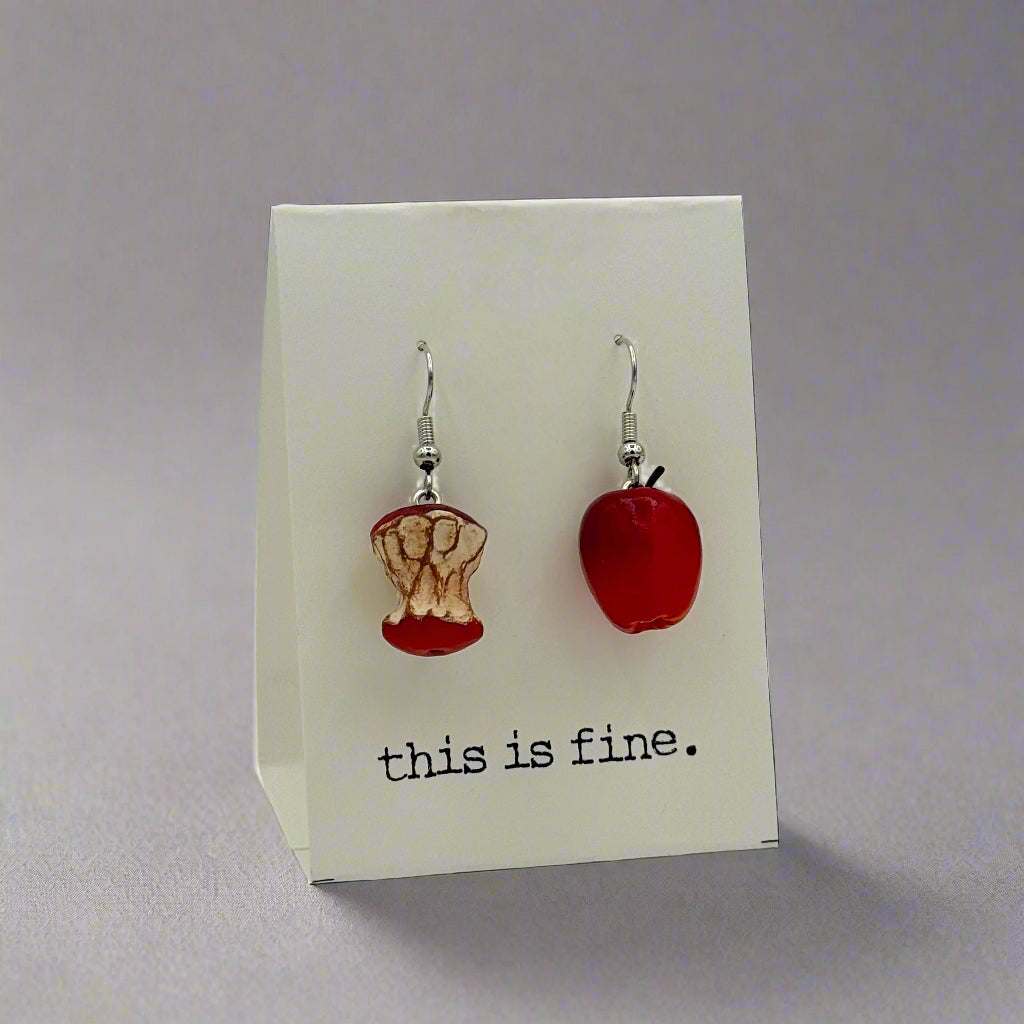 Earrings | 🍎 Applesolutely Not - Greenbriar Market + Refillery