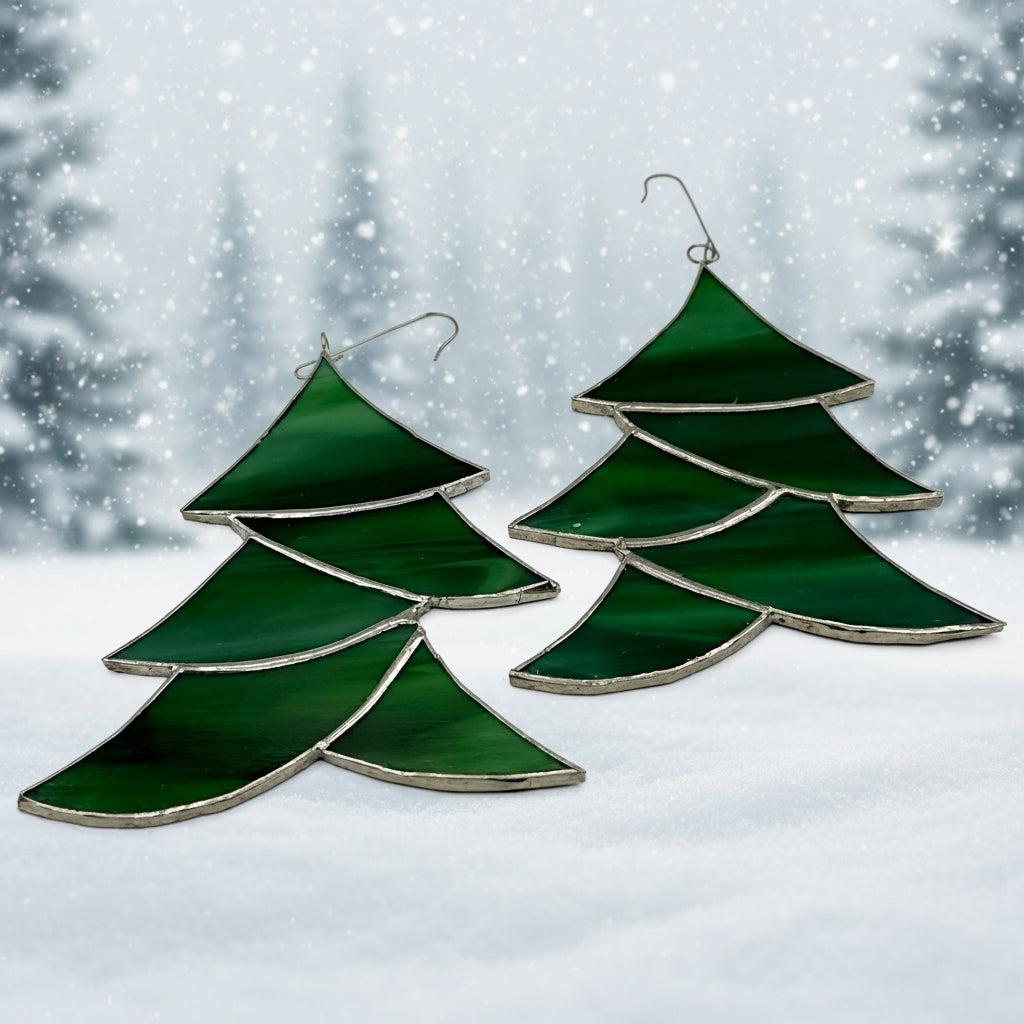 Stained Glass | Christmas Ornaments