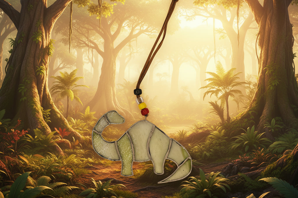 Stained Glass | Dinosaur - Greenbriar Market + Refillery